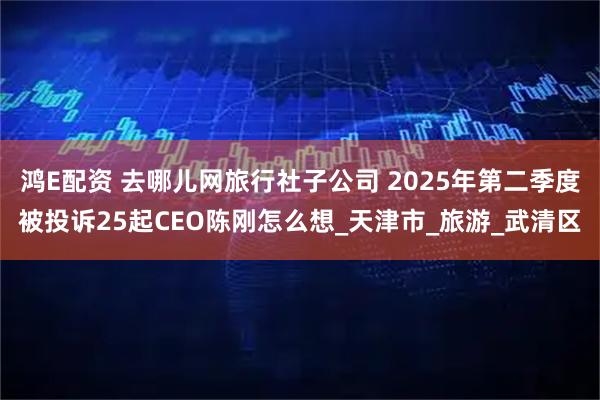 鸿E配资 去哪儿网旅行社子公司 2025年第二季度被投诉25起CEO陈刚怎么想_天津市_旅游_武清区